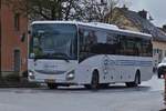 SB 3300, Iveco Crossway, von Voyages Schiltz, als Schulbus in Erpeldange unterwegs.