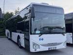 Iveco Crossway LE der MVVG in Waren am 01.08.2024