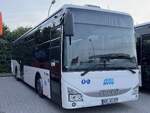 Iveco Crossway LE der MVVG in Waren am 01.08.2024
