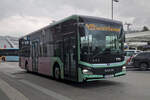 MAN Niederflurbus New Lions City von Breuss (SZ-541TI) als Linie 433 am Bhf.