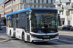 W 4689LO, MAN Lion's Intercity, aufgenommen in den Stra�en von Wien.