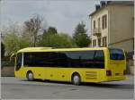 MAN Lion's Regio hat ohne Anzuhalten den Busbahnhof in Mersch angefahren und wieder verlassen, Kamerra nicht bereit und so entstand mein Notschuss von diesem Bus. 03.06.2013  