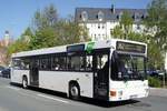 Bus Aue / Bus Erzgebirge: MAN EL (ASZ-BV 51) der RVE (Regionalverkehr Erzgebirge GmbH), aufgenommen im April 2019 im Stadtgebiet von Aue (Sachsen).