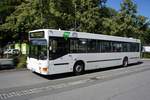 Bus Schwarzenberg / Bus Erzgebirge: MAN EL (ANA-BV 44) der RVE (Regionalverkehr Erzgebirge GmbH), aufgenommen im Juni 2020 am Bahnhof von Schwarzenberg / Erzgebirge.