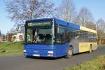 Bus Rheinland-Pfalz / Bus Dierdorf: MAN NÜ vom Verkehrsunternehmen FriBus, aufgenommen im Dezember 2019 im Stadtgebiet von Dierdorf (Landkreis Neuwied).