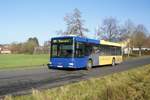 Bus Rheinland-Pfalz / Bus Dierdorf: MAN NÜ vom Verkehrsunternehmen FriBus, aufgenommen im Dezember 2019 im Stadtgebiet von Dierdorf (Landkreis Neuwied).