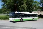 Bus Aue / Bus Erzgebirge: MAN NÜ (ERZ-VB 723) der RVE (Regionalverkehr Erzgebirge GmbH), aufgenommen im Juni 2021 am Bahnhof von Aue (Sachsen).