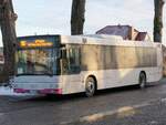 MAN Niederflurbus 2. Generation von City-Tours-Wenzel aus Deutschland (exex Regionalbus Hannover, ex Verkehrsgesellschaft Hameln-Pyrmont mbH) in Altentreptow am 21.01.2022