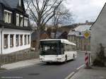 MAN NÜ 313 wie Stadtverkehrlinie  A  in Oberwiesental, Annabergerstrasse.