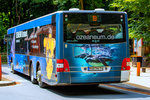 MAN Buss mit Werbung für das Ozeaneum Stralsund. - 12.05.2016