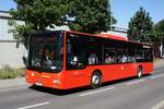 Bus Bingen am Rhein: MAN Lion's City Ü vom Omnibusverkehr Rhein-Nahe GmbH / ORN, aufgenommen im Juni 2019 im Stadtgebiet von Bingen am Rhein.