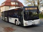 MAN Lion's City von Regionalbus Rostock in Güstrow am 18.10.2017
