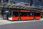 Bus Koblenz: MAN Lion's City Ü der RMV Rhein-Mosel Verkehrsgesellschaft mbH, aufgenommen im Juli 2020 am Hauptbahnhof in Koblenz.