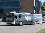 MAN Lion's City der Oppermann Transporte aus Deutschland im Stadthafen Sassnitz am 12.08.2024