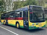MAN Lion's City der Verkehrsgesellschaft Ludwigslust-Parchim mbH in Plau am See am 27.09.2024