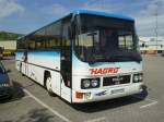 MAN ÜL 272 der Hagro Transbus GmbH in Karlsruhe am Rheinhafen. Das Bild entstand etwa im Jahre 2000.