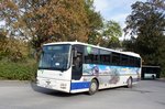 Bus Aue / Bus Erzgebirge: MAN ÜL der RVE (Regionalverkehr Erzgebirge GmbH), aufgenommen im Oktober 2016 am Bahnhof von Aue (Sachsen).