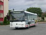 Mercedes-Benz O 345 (Conecto) auf der Linie 913 nach Putlitz am Bahnhof Pritzwalk.(15.7.2011)