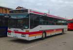 Mercedes-Benz O 407 (MZ-RN 279) von der ORN. Baujahr 1997, aufgenommen am 15.09.2014 auf dem Betriebshof der ORN in Mainz.