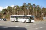 Bus Kaiserslautern: Mercedes-Benz O 407 von Märkl-Reisen, aufgenommen im Februar 2018 im Stadtgebiet von Kaiserslautern.