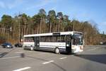 Bus Kaiserslautern / Verkehrsverbund Rhein-Neckar: Mercedes-Benz O 407 von Schary-Reisen GbR (Lackierung: SWEG - Südwestdeutsche Verkehrs-AG), aufgenommen im Februar 2018 im Stadtgebiet von