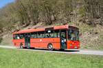 Bus Rheinland-Pfalz: Mercedes-Benz O 407 (KH-RH 789) der Rudolf Herz GmbH & Co. KG, aufgenommen im April 2021 in der Nähe von Herrstein, einer Ortsgemeinde im Landkreis Birkenfeld.