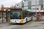 Autobus Sippel Mercedes Benz Citaro 2 auf der RMV Schnellbuslinie X17 am 17.03.18 in Hofheim (Taunus) Busbahnhof