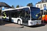 SL 3435, Mercedes Benz Citaro von Sales Lentz, in Merch am Busbahnhof aufgenommen.