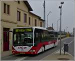 (EB 5943)   Mercedes Benz Citaro fhrt den Busbahnhof am Bahnhof von Bettemborg an.