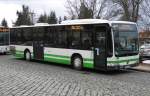 PM-E 226 vom Typ MB O 530 II Ü auf PlusBus 553 am Lehniner Busbahnhof, 2.2.15