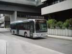 Ein Mercedes Benz Citaro  von Werner Abellio in Frankfurt Flughafen am 16.04.11