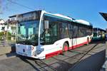 Mercedes Benz Citaro 2 am 11.01.19 in Frankfurt Enkheim auf der Linie 551