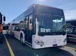 Neuer MB C2 G Ü hybrid '11739' für PostAuto Regie Delemont am 1.10.21 bei Interbus Kerzers.