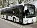 Mercedes Citaro III LE Ü der Verkehrsgesellschaft Ludwigslust-Parchim mbH in Plau am See am 09.04.2024