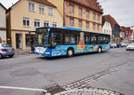 Mercedes-Benz O 530 I von Kaiser-Reisen, unterwegs als Werkslinie für die SMIA-Werke in Michelau, am 22.3.2016 bei der Haltestelle Weismain Kirchplatz.
Unterwegs war der Bus auf der  Weismainer Runde  (Mainroth Schule - Michelau Scherer&Trier/Busparkplatz).