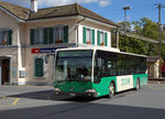 MBC: Der alte Mercedes Citaro Nummer 294 der Linie 750 beim Bahnhof Cossonay am 20.
