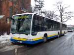 MB Citaro G - BZ RS 96 in Bautzen, A-Bebel-Platz / ZOB (Jan 2010), der Regionalbus Oberlausitz GmbH aus Bautzen