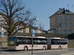 (EW 4402) Mercedes Benz Citaro Gelenkbus der Firma Pletschette am Busbahnhof in Bettemburg. 11.03.2014  