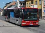 Ein Mercedes Citaro Linienbus von Blekingetrafiken in Karlshamn am 26.05.2012 gesehen.