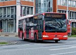 Günter Anger Busbetrieb - mit einem MB Citaro, P-GA 130 auf der Linie 629. Busse in Teltow-Stadt im April 2016.