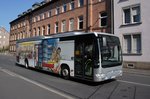 Bus Aschaffenburg / Verkehrsgemeinschaft am Bayerischen Untermain (VAB): Mercedes-Benz Citaro LE Ü der Omnibus Vogel GmbH, aufgenommen im September 2016 in der Nähe vom Hauptbahnhof in
