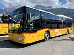 PostAuto MB C2 LE vom PU Flück Reisen, Brienz am 13.6.19 beim Bahnhof Brienz.