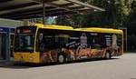 Haslach Bus (KE-HB 25) startet am 29.07.2020 an der Haltestelle ZUM in Kempten auf der Linie 10 nach Lauben 