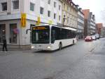 Wagen 105 der LVG auf der Linie 32 in Lübeck.