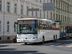 Graz. BD-14750 von Postbus war am 29.03.2021 als Linie X40 Richtung Fürstenfeld unterwegs, hier beim Einbiegen in die Radetzkystraße.