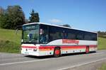Bus Rheinland-Pfalz: Mercedes-Benz Integro (BIR-WR 94) vom Omnibusbetrieb Westrich Reisen GmbH, aufgenommen im Oktober 2021 in der Nähe von Herborn, einer Ortsgemeinde im Landkreis Birkenfeld.