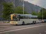 Graz. Am späten Abend des 13.08.2021 konnte ich Postbus BD 14150 vor der Messe Graz fotografieren.