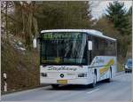 (VS 3016)  Mercedes Benz Integro der Busfirma Stepahny aus Troisvierges, unterwegs nahe Wiltz am  21.02.2013.
