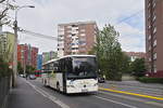 Innsbruck: Mercedes-Benz O 560 (Intouro) von Ledermair SZ-131ZL in der Reichenauer Straße.