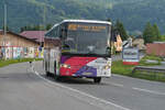 Mercedes-Benz Intouro von Postbus (BD-14448) als Linie 450 in Hallein, Wiestal Landesstraße am Ortsausgang. Aufgenommen 19.5.2023.